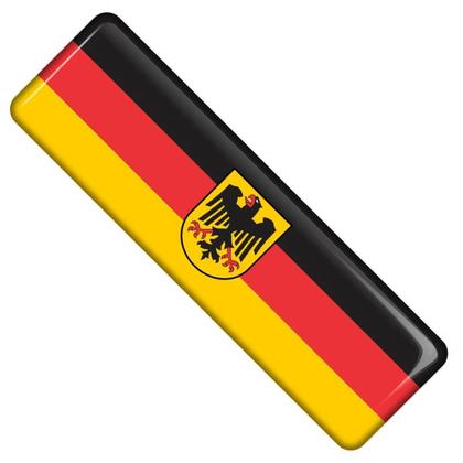 Imagem de Emblema Adesivo Resinado Volkswagen Bandeira Alemanha