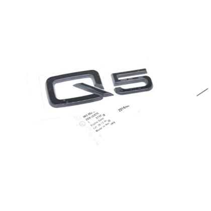 Imagem de Emblema Audi Q5 Tampa De Mala Preto Brilhante