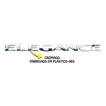 Imagem de Emblema Letreiro Elegance Astra Vectra Meriva Zafira