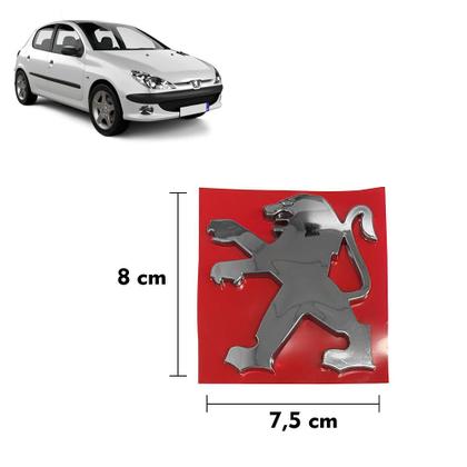 Imagem de Emblema Logo Traseiro Peugeot Porta Malas 206 Todos