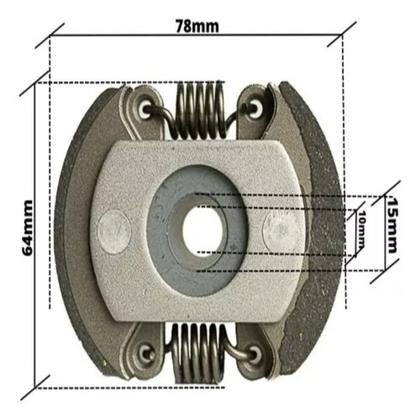Imagem de Embreagem Compactador Solo Wck Bs500 Bs600 Bs700