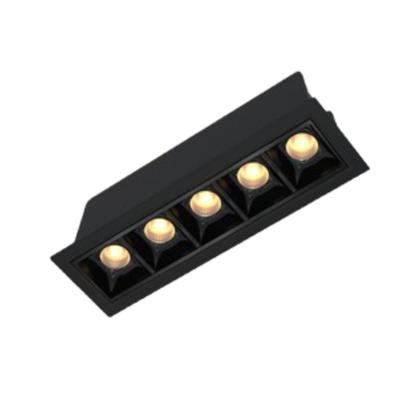 Imagem de Embutido Pro Soul Recuado 10W 2700K Luz Amarela Preto Opus