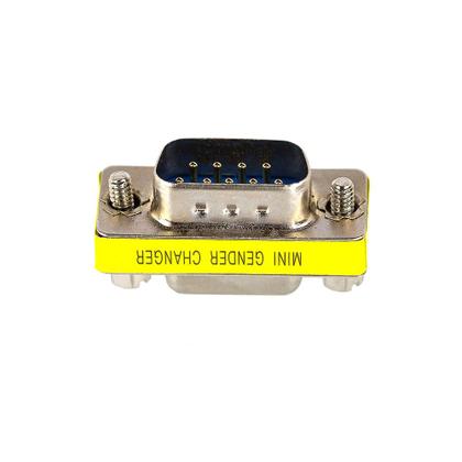 Imagem de Emenda Adaptadora DB9 Macho para DB9 Fêmea