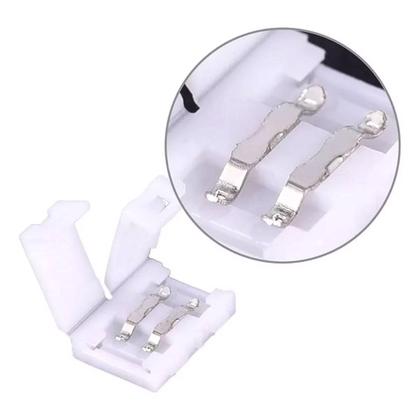 Imagem de Emenda Branca Para Fita de LED 10mm (528,0005) - Noll LED