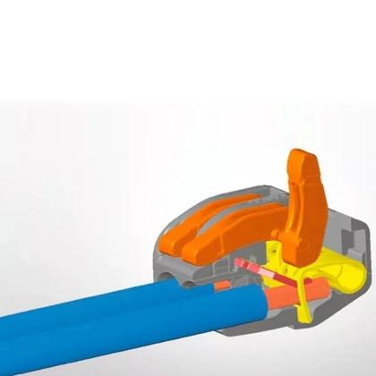 Imagem de Emenda Eletrica Conector Tipo Borne 20 Pcs Duplo Pct 212