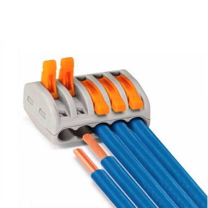 Imagem de Emenda Eletrica Conector Tipo Borne 20 Pcs Duplo Pct 212