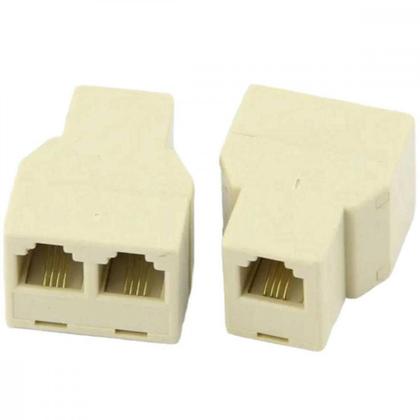 Imagem de Emenda Femea Dupla Asantos Para Plug Rj45  4706