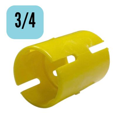 Imagem de Emenda Luva Conduíte 3/4 e 1" - Kit com 5 ou 10 unidades