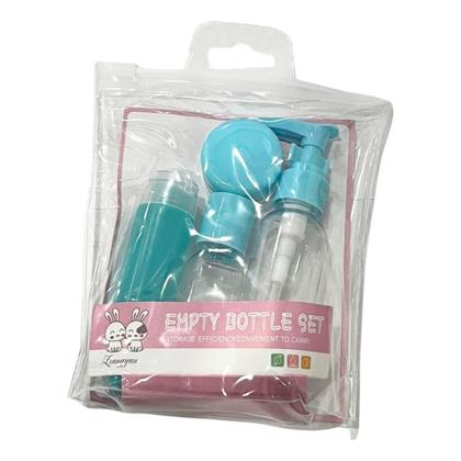 Imagem de Empty Bottle Set Kit Frascos Variados De Viagem