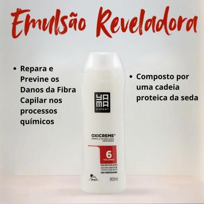 Imagem de Emulsão Reveladora Yamá Oxicreme 6vol 900ml Original