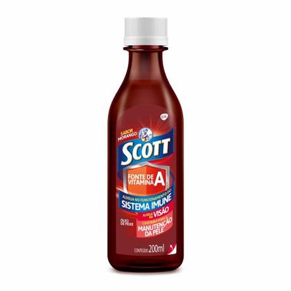 Imagem de Emulsão Scott Solução Oral Morango 200ml