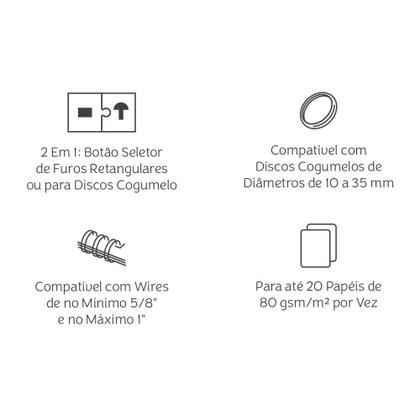 Imagem de Encadernadora 2 em 1 Mimo Binding 2