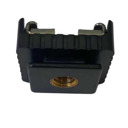 Imagem de Encaixe para base do Flash com rosca 1/4 - Hot Shoe Encaixe Base Flash com rosca 1/4