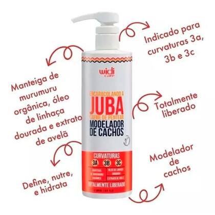 Imagem de Encaracolando a Juba Creme de Pentear  Modelador 500 ml - Widi Care