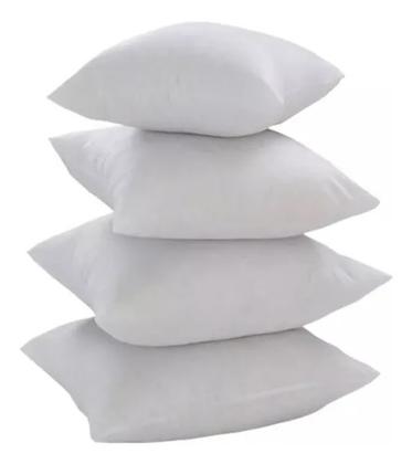 Imagem de Enchimento Almofada Refil 45x45 Silicone Kit Com Refil