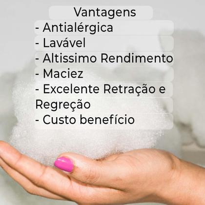 Imagem de Enchimento De Almofada Fibra Siliconada Atacado 2Kg