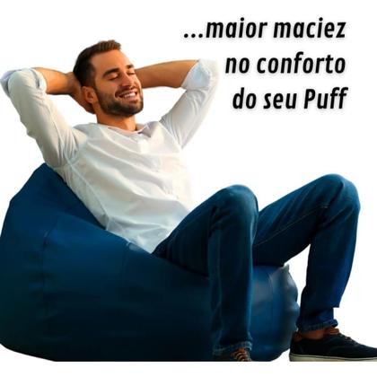 Imagem de Enchimento de Puff Almofada Colchão Sofá Flocos de Espuma 5 Quilos Antialérgica