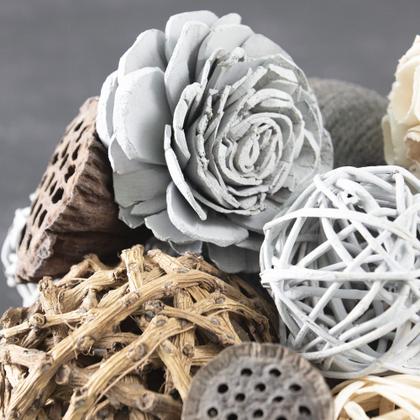 Imagem de Enchimentos de vasos e tigelas ANDALUCA Natural Tones (rosa cinza)