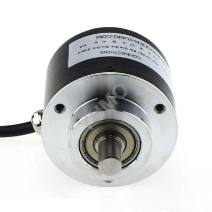 Imagem de Encoder Incremental 360 P/R Eixo 8Mm E50S8G5-360Z-G24N Npn Canal Abz 5 -24 Vdc