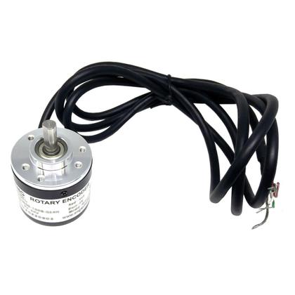 Imagem de Encoder Incremental 360 Pulsos Canal AB PNP Eixo 6mm 5-24VDC