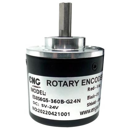 Imagem de Encoder Incremental 360 Pulsos NPN Eixo 6mm 6-28VDC