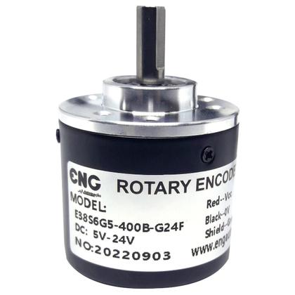 Imagem de Encoder Incremental 400 Pulsos AB PNP Eixo 6mm 6-28VDC