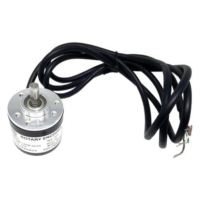 Imagem de Encoder incremental 600 pulsos canal ab npn coletor aberto eixo 6mm 5 a 24vdc