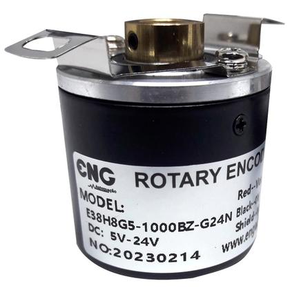 Imagem de Encoder Incremental Eixo Vado 8mm NPN 1000pr - 24vdc