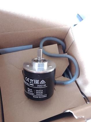 Imagem de Encoder Incremental Onrom 1200 P/R Npn E6B2-Cwz6C 5-24V Eixo 6Mm A/B/Z (F60)
