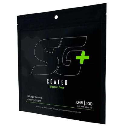 Imagem de Encordoamento baixo 4 cordas 045 SG+ COATED REVESTIDO