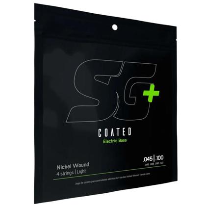 Imagem de Encordoamento baixo 4 cordas 045 SG+ COATED REVESTIDO