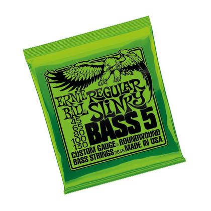 Imagem de Encordoamento Baixo 5 Cordas 045 Ernie Ball Regular Slinky