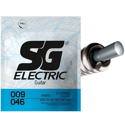Imagem de Encordoamento Corda Original Sg Hibrida Para Guitarra 009