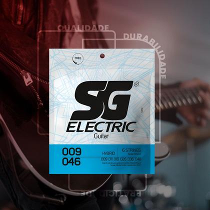 Imagem de Encordoamento Corda Original Sg Hibrida Para Guitarra 009