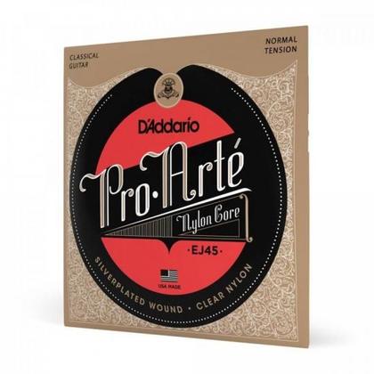 Imagem de Encordoamento D Addario EJ45 Nylon Médio .028