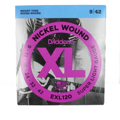 Imagem de Encordoamento D'Addario Exl120 009-042