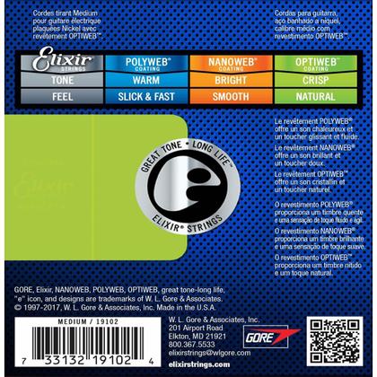 Imagem de Encordoamento Elixir 19102 para Guitarra