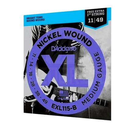 Imagem de Encordoamento Guitarra 011 EXL115 B+ PL011 - D'Addario