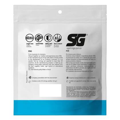 Imagem de Encordoamento Guitarra SG 011 Niquel 0011 049 Jogo com 6