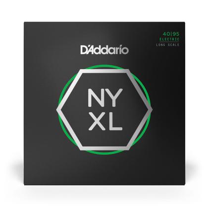 Imagem de Encordoamento Para Baixo 4 Cordas Escala Longa .040-.095 D'Addario NYXL NYXL4095