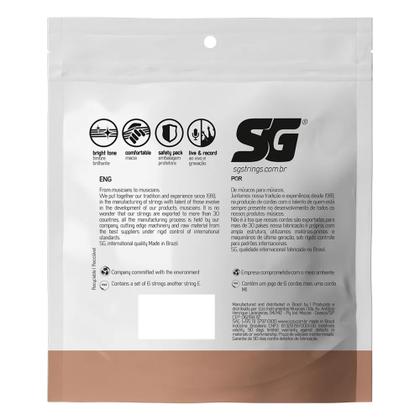 Imagem de Encordoamento para violão 7 cordas  .029 Nylon Bronze 65/35 Tensão Pesada SG