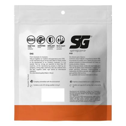 Imagem de Encordoamento sg violao 011 bronze fosforo 0.011 - 0.052