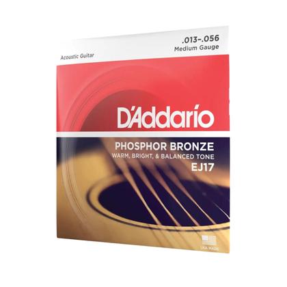 Imagem de Encordoamento Violão Aço D'Addario 013 - EJ17