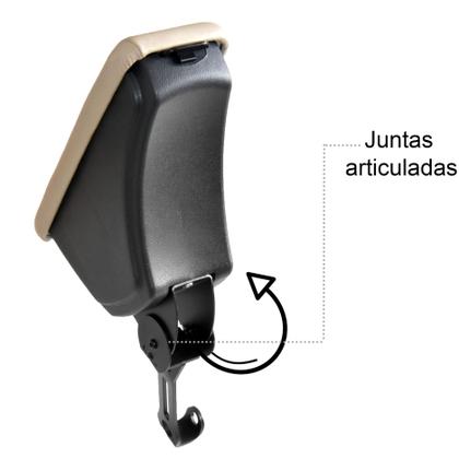Imagem de Encosto De Braço Strada Fiat 1998 A 2012 Carro Descanso Engate Flexível