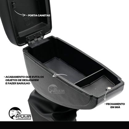 Imagem de Encosto Descanso de Braço Apoio Pajero TR4 2003 a 2015 Porta Objetos material ecológico