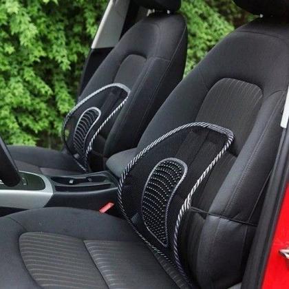 Imagem de Encosto Lombar Cadeira Apoio Suporte Corretor Carro