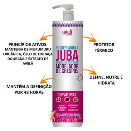 Imagem de Encrespando a Juba Creme de Pentear Modelador 500 ml - Widi Care