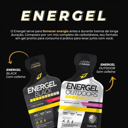 Imagem de Energel Outdoors Caixa com 10 Sachês (300g) - Sabor: Guaraná c/ Açaí