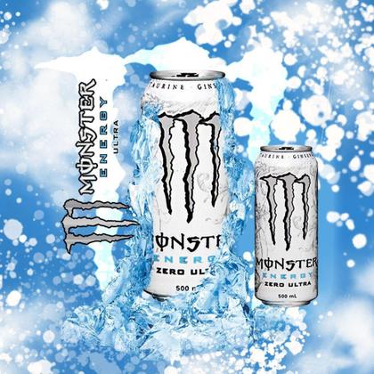 Imagem de Energetico Monster Energy Drink Fardo Com 6 Latas De 473ml