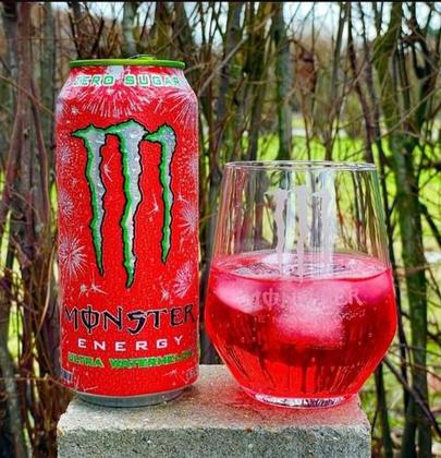 Energético Monster Sabor Melancia Zero Açucar 473ml - Bebida